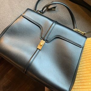 AUTHENTIC Pristine Black CELINE 16 Bag ✨